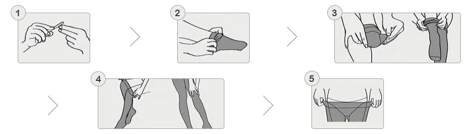 גרביון עבה נמתח במיוחד - 600 דנייר