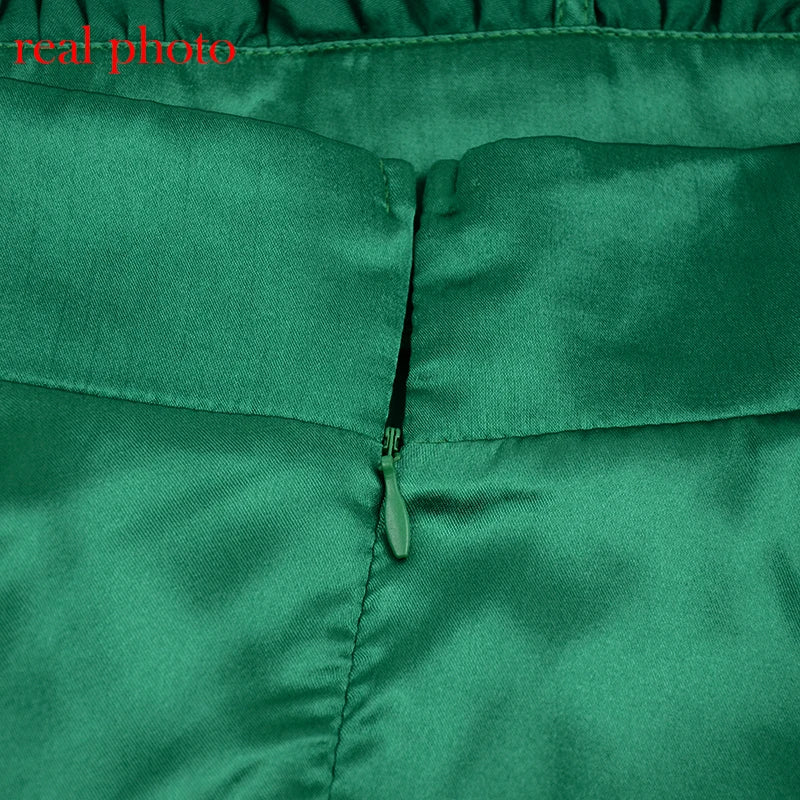 שמלת מיני סאטן - אורורה