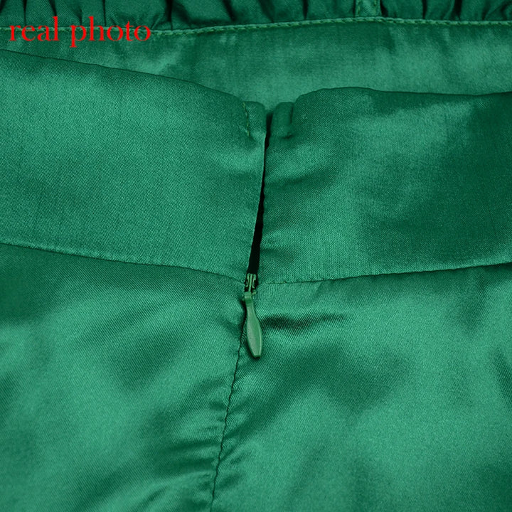 שמלת מיני סאטן - אורורה