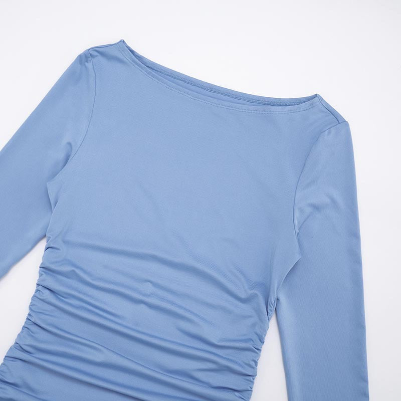 שמלת מיני בעיצוב כיווצים - נינה