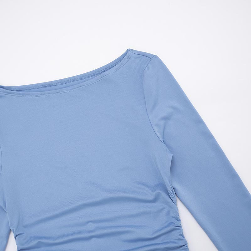 שמלת מיני בעיצוב כיווצים - נינה