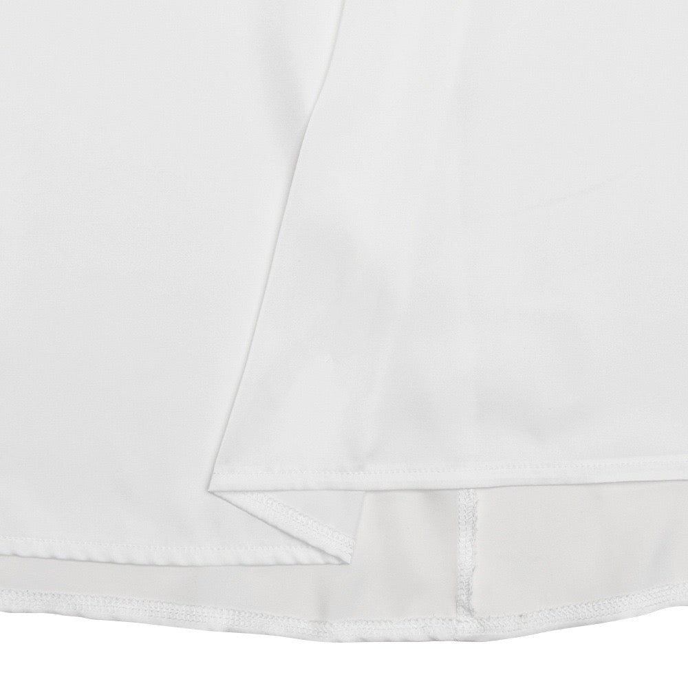 שמלת מיני סאטן בעיצוב תחרה - לאור