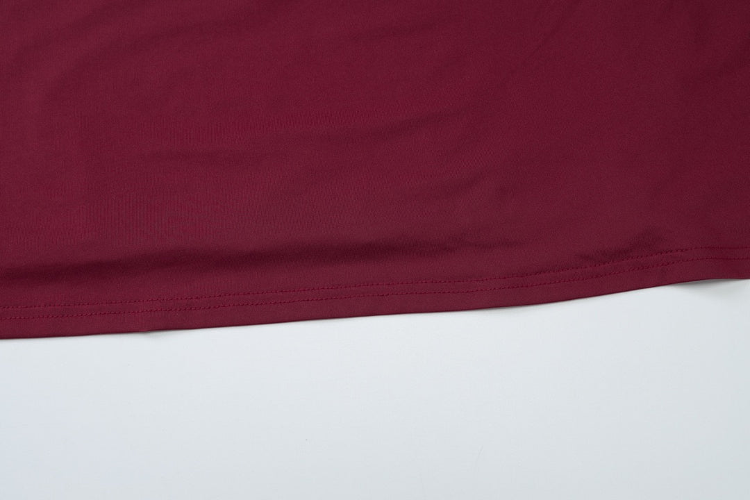 שמלת מקסי בעיצוב כיווצים קשירה בגב להצמדה במותן - הרמוסה