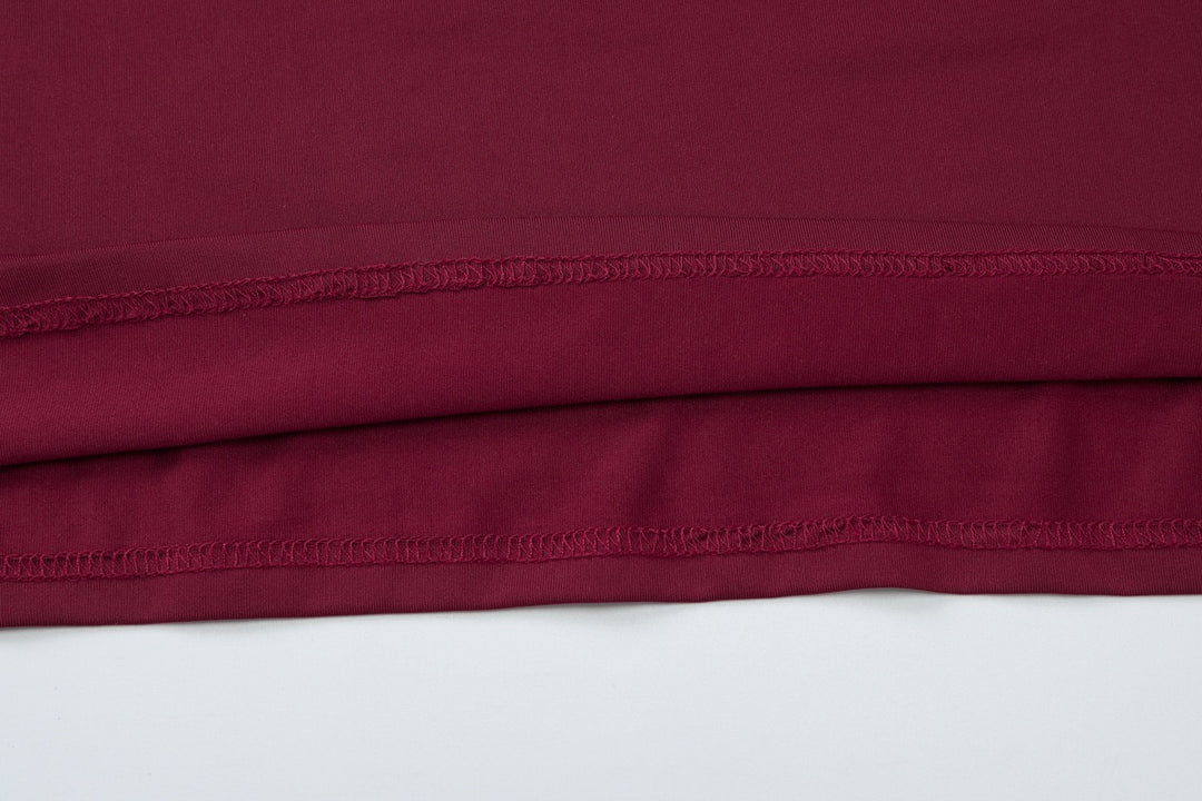 שמלת מקסי בעיצוב כיווצים קשירה בגב להצמדה במותן - הרמוסה