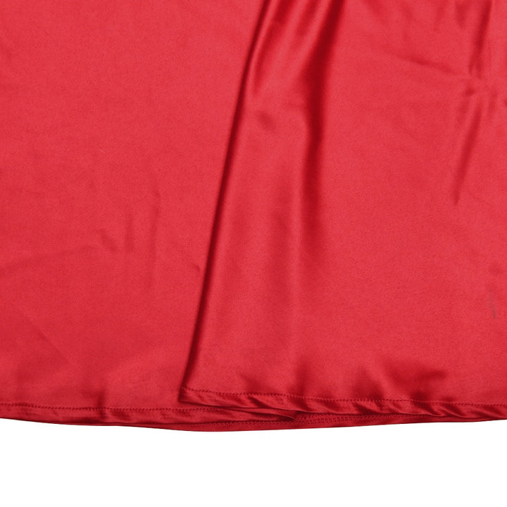 שמלת מקסי בעיצוב קיפולי סאטן ומחוך - Tamara