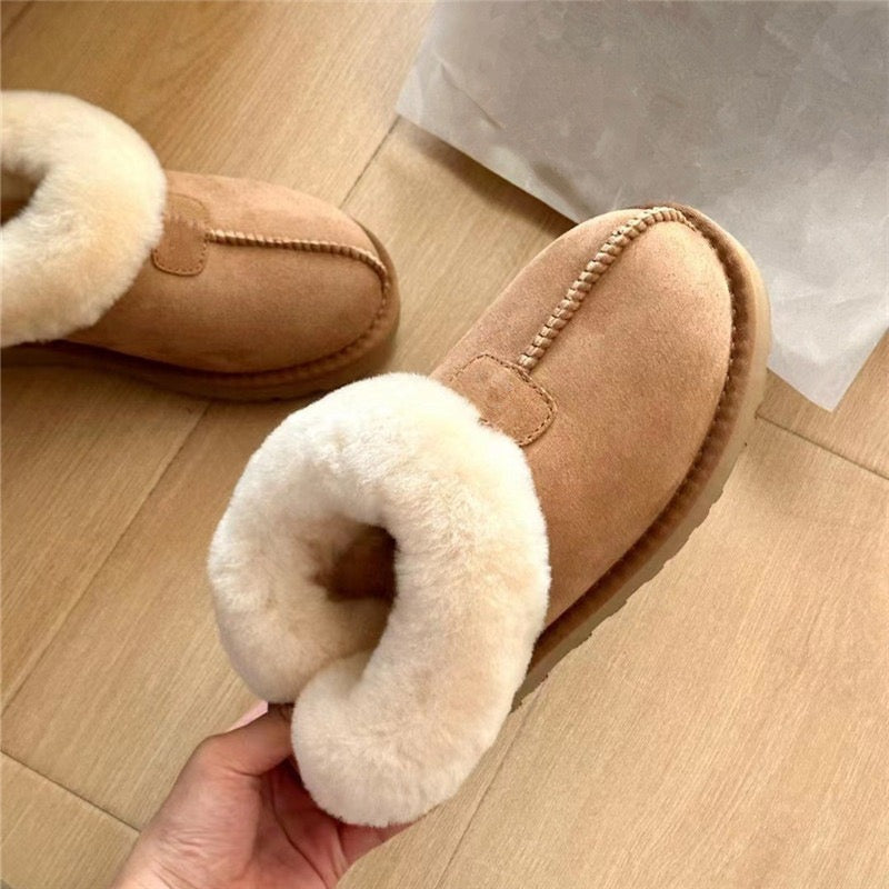 נעלי בית פרוותיות באיכות גבוהה שטוח / פלטפורמה