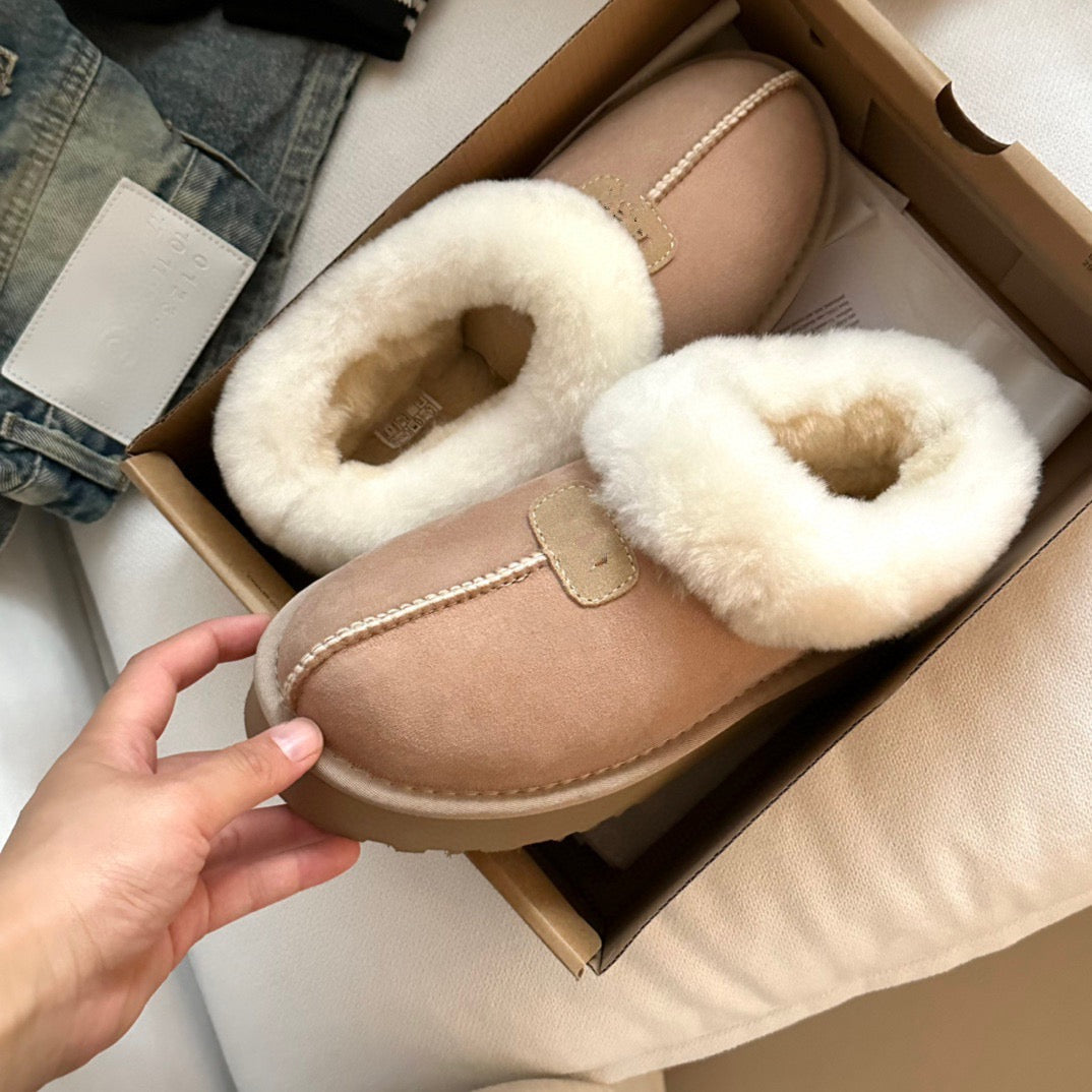 נעלי בית פרוותיות באיכות גבוהה שטוח / פלטפורמה