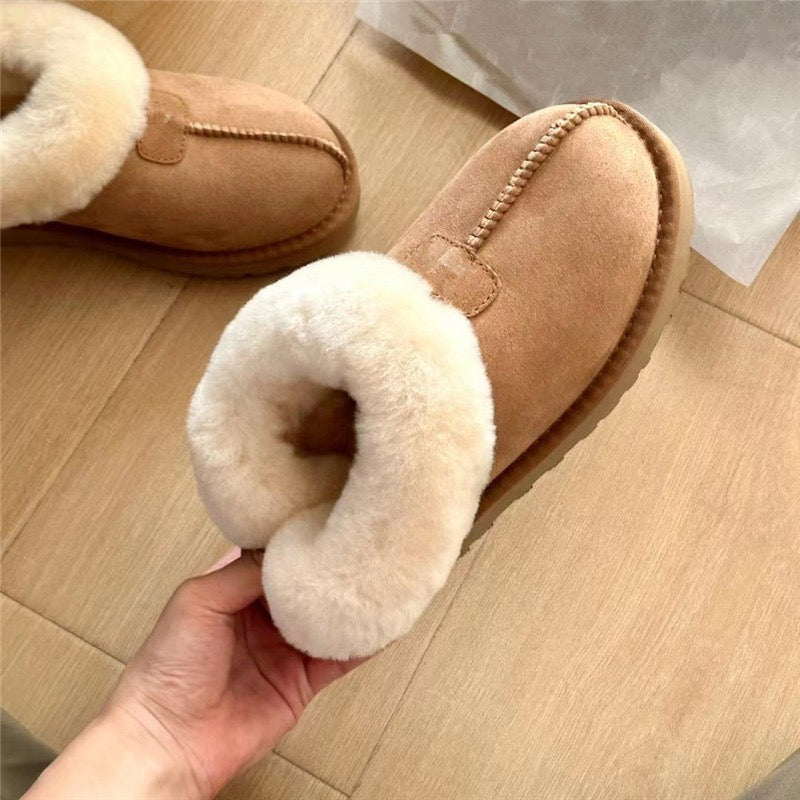 נעלי בית פרוותיות באיכות גבוהה שטוח / פלטפורמה