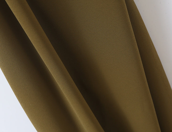 שמלת מקסי קולר מלמלה בעיצוב אסימטרי גב פתוח בעיטור חרוזים - Rosalin