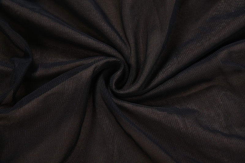 שמלת מידי שיפון בעיצוב כיווצים ותחתית - כרם