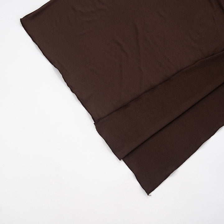 שמלת מקסי בעיצוב בגד גוף תחרה כתפיה נופלת - מרי