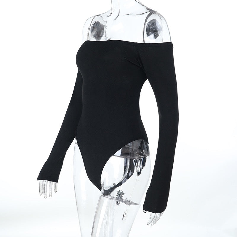 חולצת בגד גוף כתפיים חשופות גב פתוח - ניילס