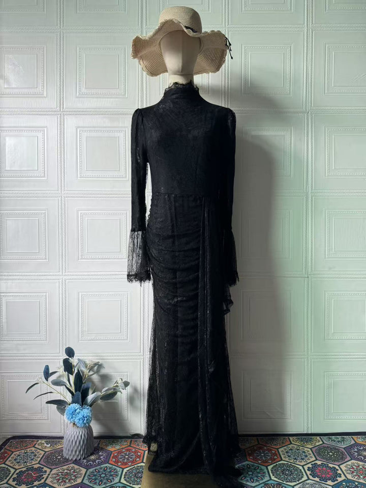 שמלת מקסי תחרה - FRAN