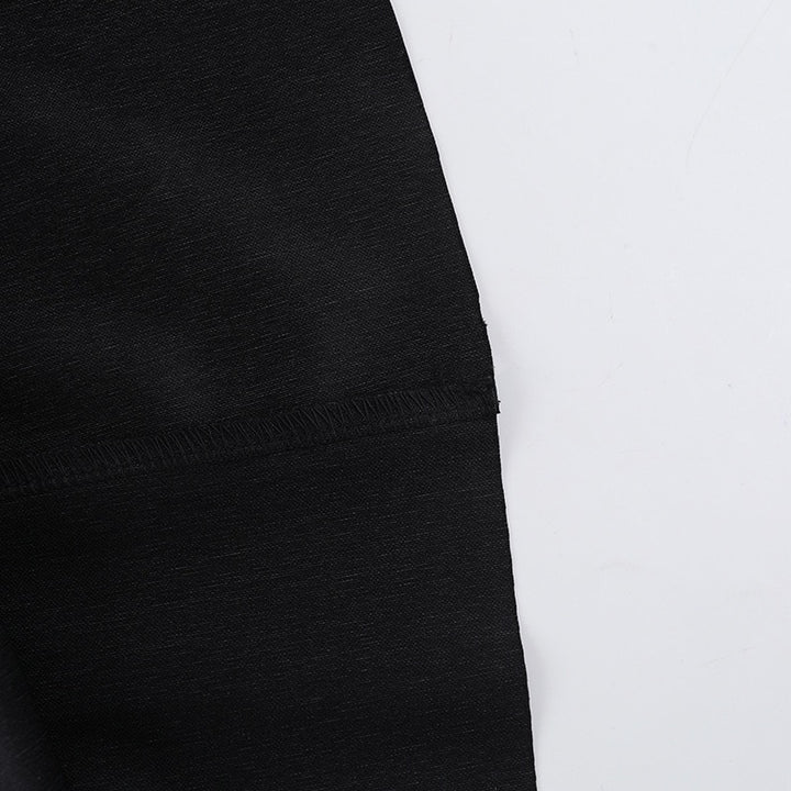 שמלת מיני דמוי עור בגזרת A - טום