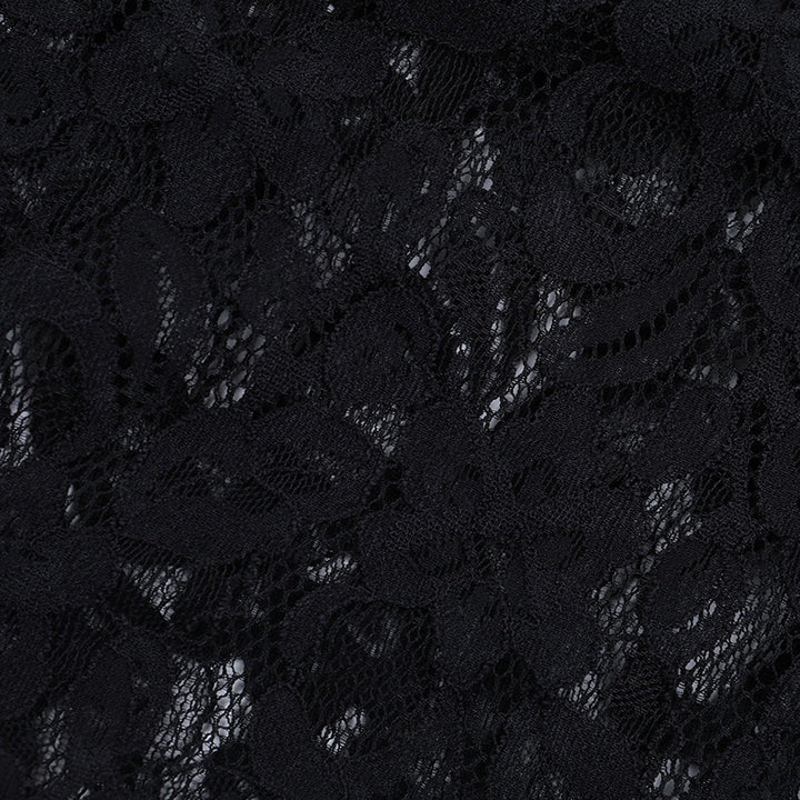 שמלת מיני תחרה בעיטור אבזמים - קורין