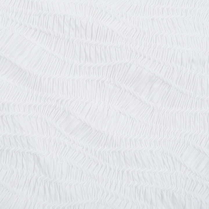 שמלת מקסי קולר בעיצוב כיווצים קשירה בעורף גב פתוח - לין