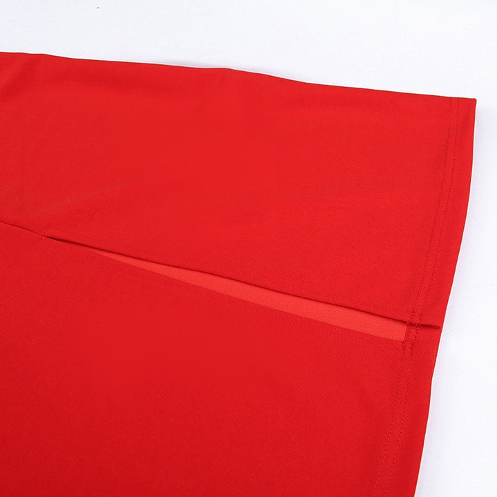 שמלת מקסי בת הים בד מחטב - אריאלה