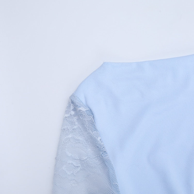 שמלת מקסי אלגנטית בעיצוב תחרה - ליאל