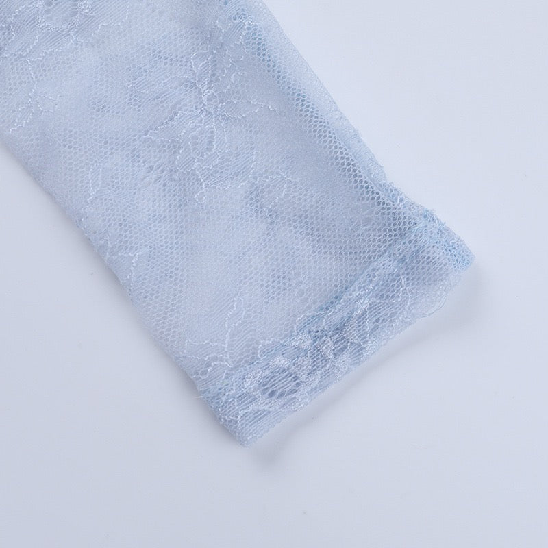 שמלת מקסי אלגנטית בעיצוב תחרה - ליאל