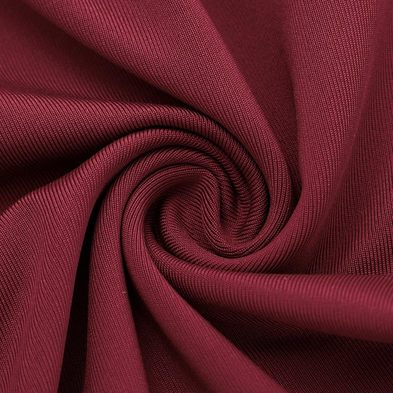 שמלת מקסי בעיצוב כיווצים וקיפולים כתף חשופה - ג׳ודית