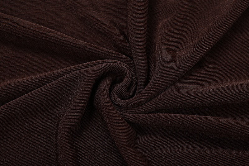 שמלת מקסי בעיצוב כיווצים וקיפולים - קסנדרה