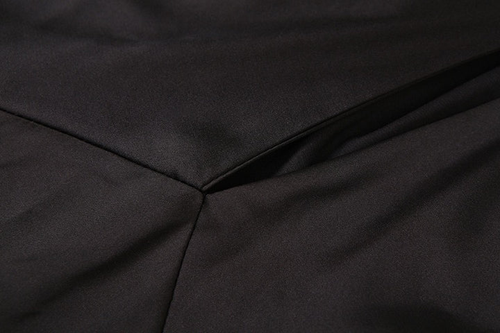 שמלת מקסי סאטן קולר גב פתוח בגזרת בת הים - ארנה