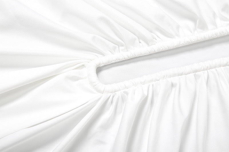 שמלת מקסי קולר בעיצוב פתח ושסע - Almor