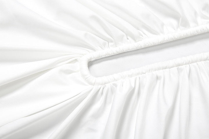 שמלת מקסי קולר בעיצוב פתח ושסע - Almor