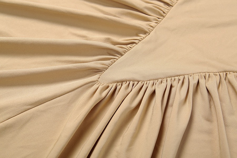 שמלת מקסי בעיצוב כיווצים - דין