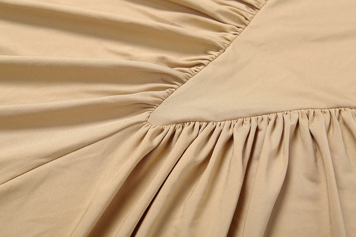 שמלת מקסי בעיצוב כיווצים - דין