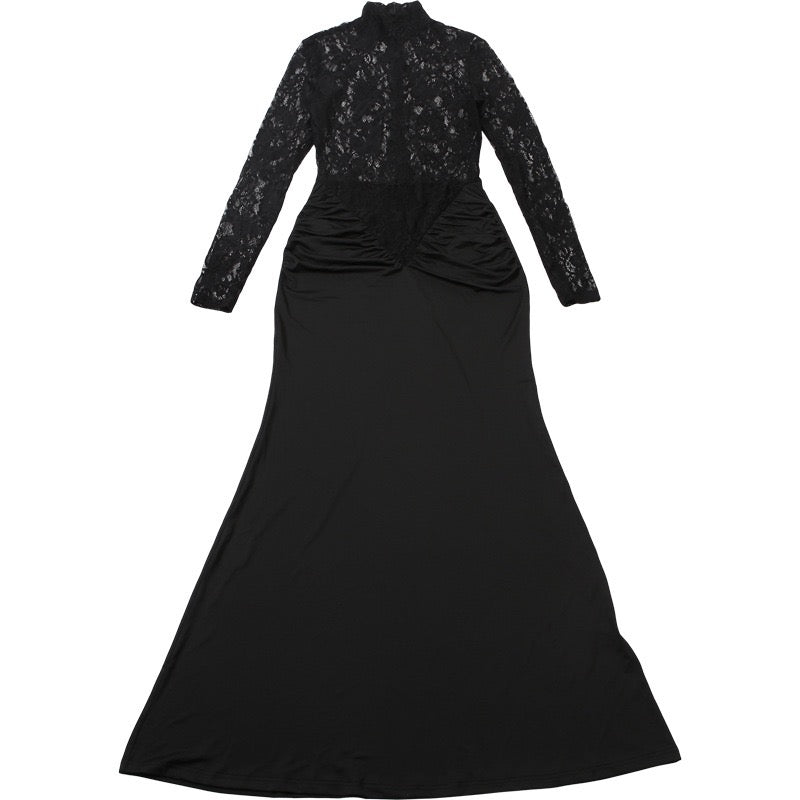 שמלת מקסי גולף בעיצוב תחרה - ג׳ולי