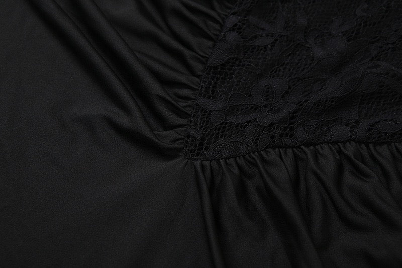 שמלת מקסי גולף בעיצוב תחרה - ג׳ולי