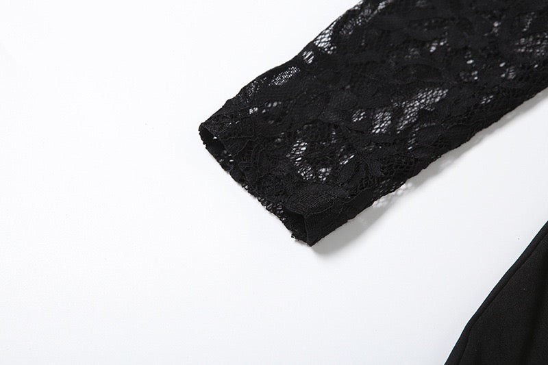 שמלת מקסי גולף בעיצוב תחרה - ג׳ולי