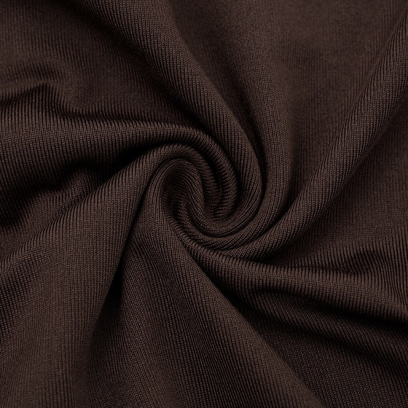 שמלת מיני בעיצוב כיווצים וקיפולים - נוי