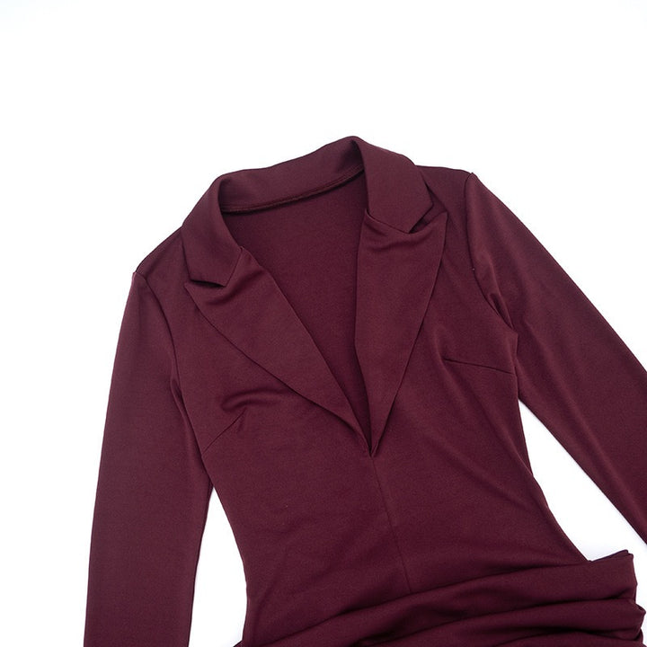 שמלת מיני בעיצוב קיפולים - ליר