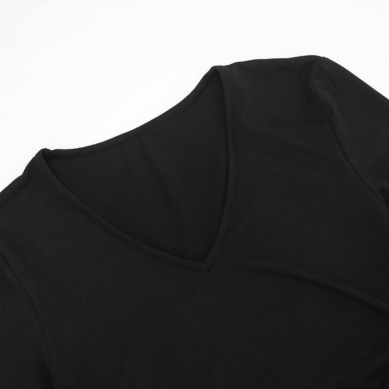 שמלת מיני צמודה בעיטור צעיף תואם - שלי