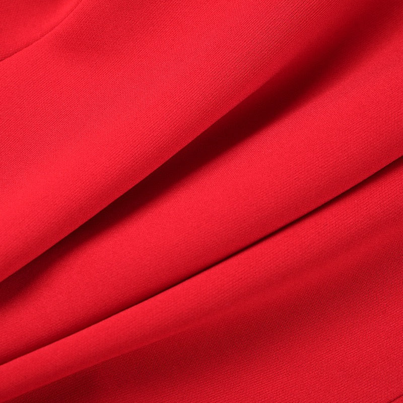 שמלת מיני סטרפלס בעיצוב פרחים 3D - LURA