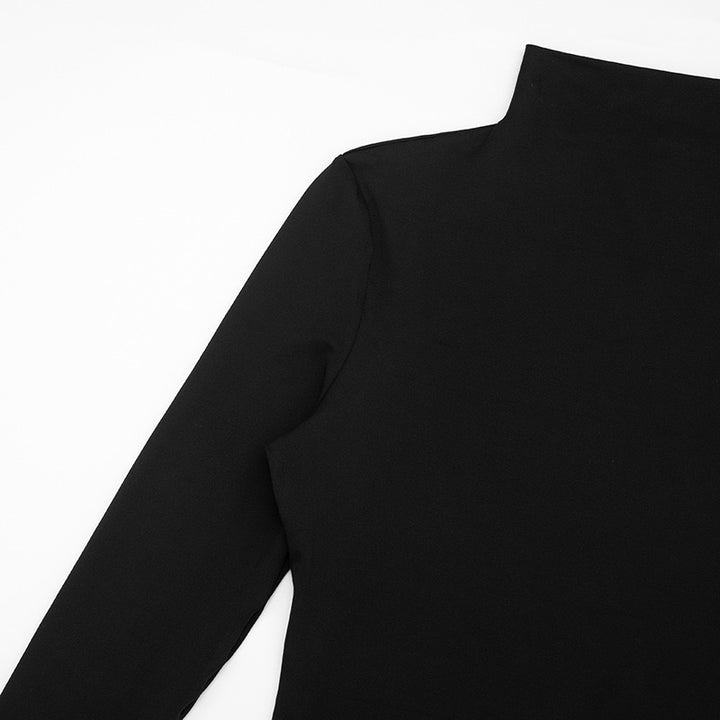 שמלת מיני גולף בעיצוב קיפולי סאטן - סאם