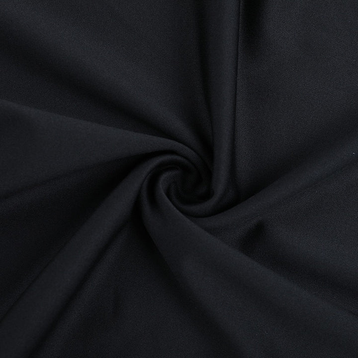 שמלת מידי כתפיים חשופות בעיצוב שרוולי שיפון - מדליין