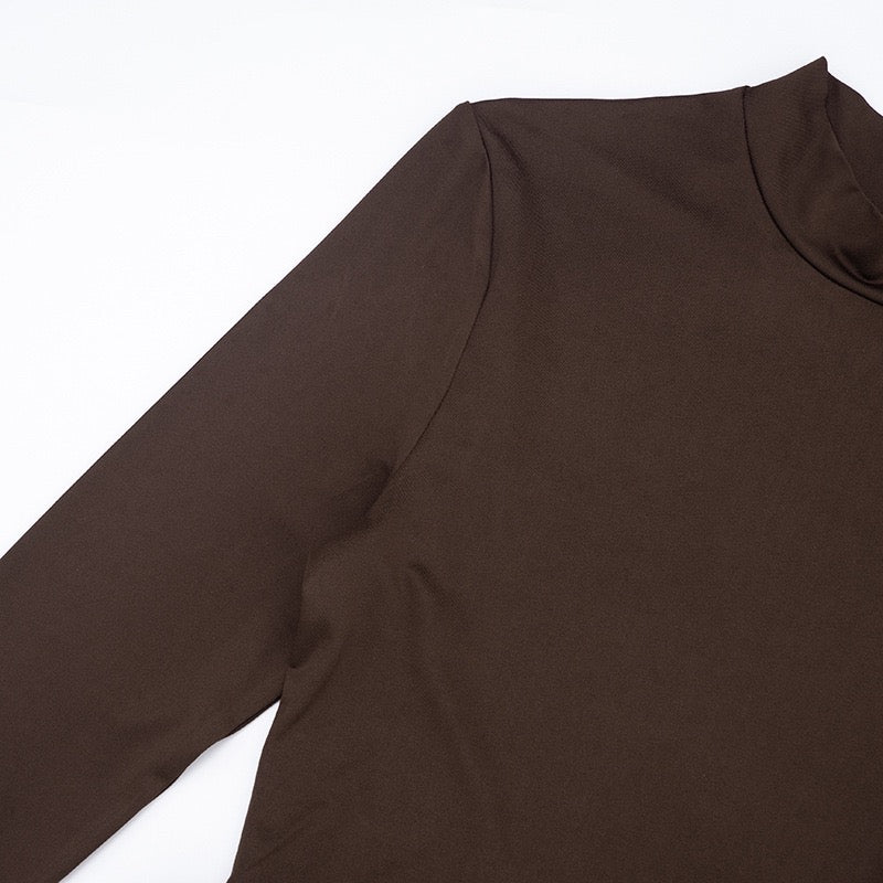 שמלת מיני בעיצוב קיפולי סאטן - פרנסיס