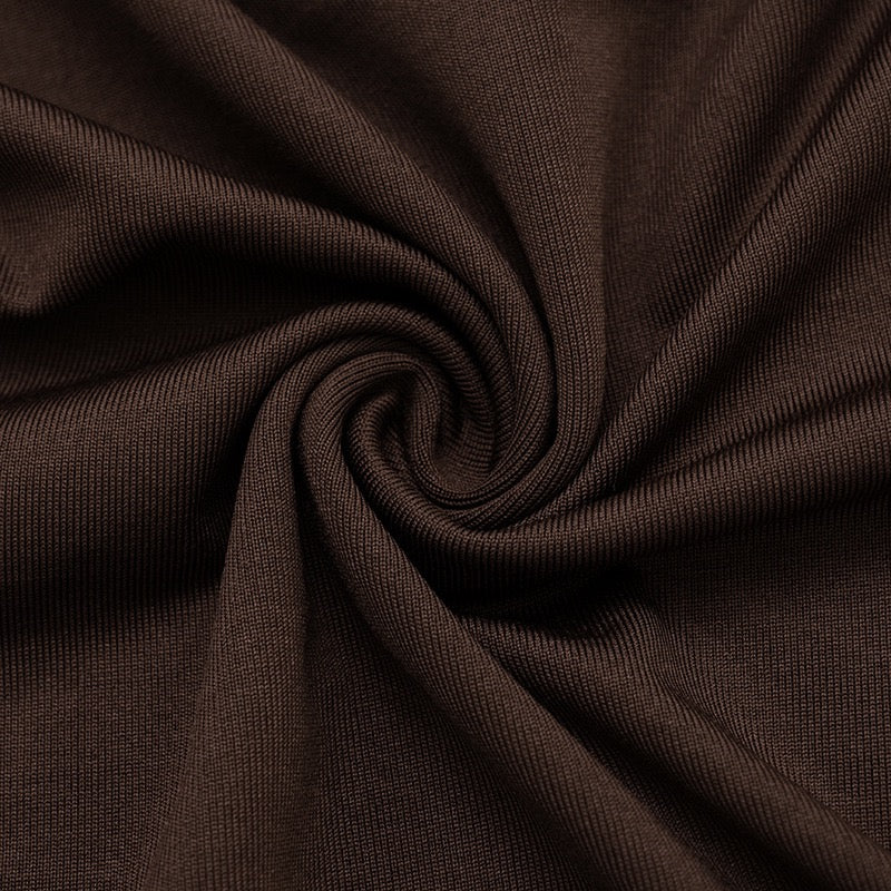 שמלת מיני כתפיים חשופות בעיטור צעיף - אור