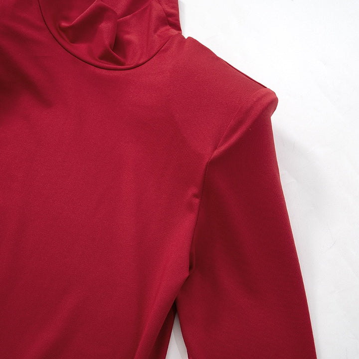 שמלת מקסי גולף בעיצוב כיווצים בגזרת בת הים - יסכה