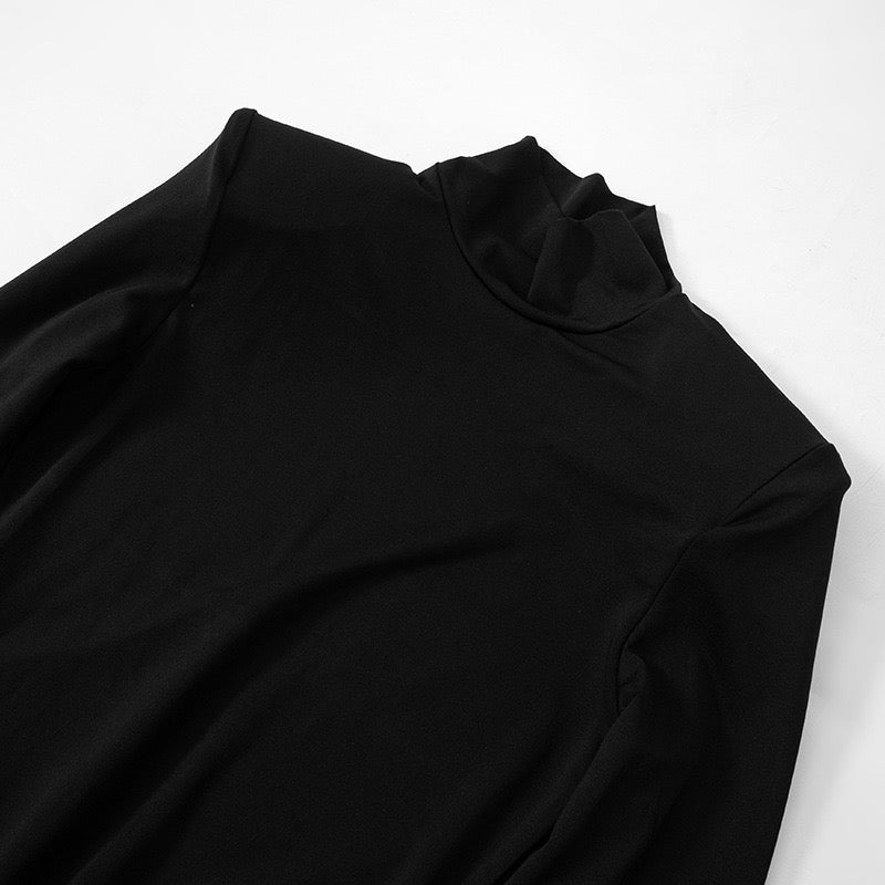 שמלת מקסי גולף בעיצוב כיווצים בגזרת בת הים - יסכה