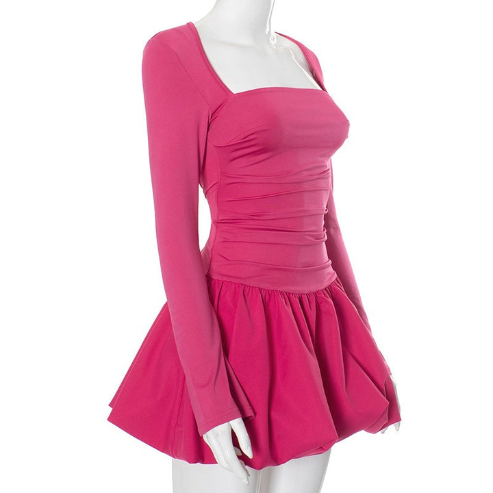 שמלת מיני בלון גב פתוח - מולי