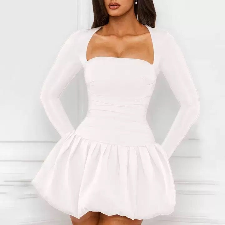 שמלת מיני בלון גב פתוח - מולי