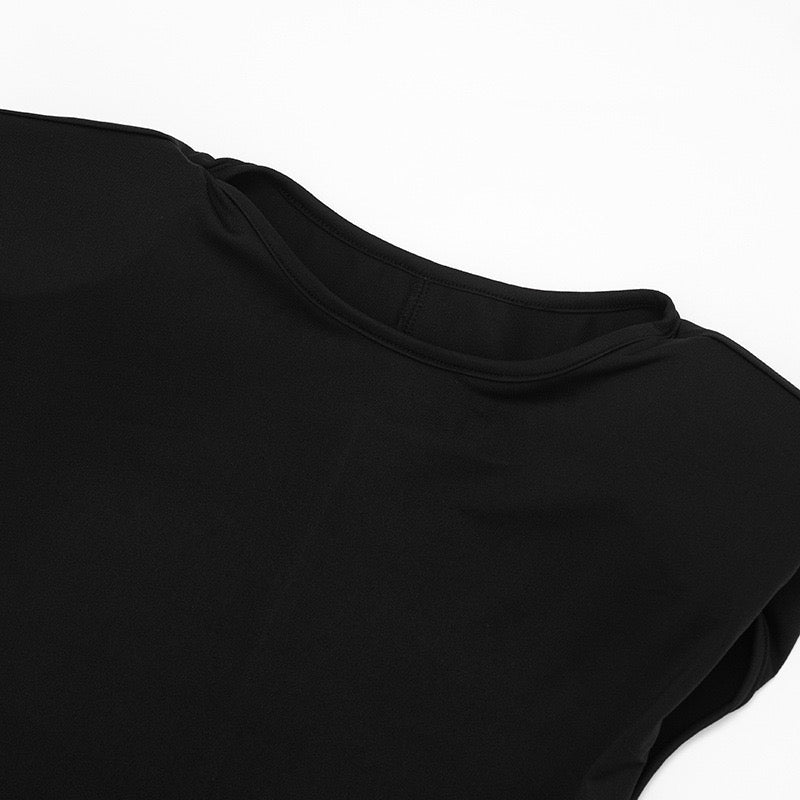 שמלת מקסי בעיצוב קיפולי סאטן - יולאן