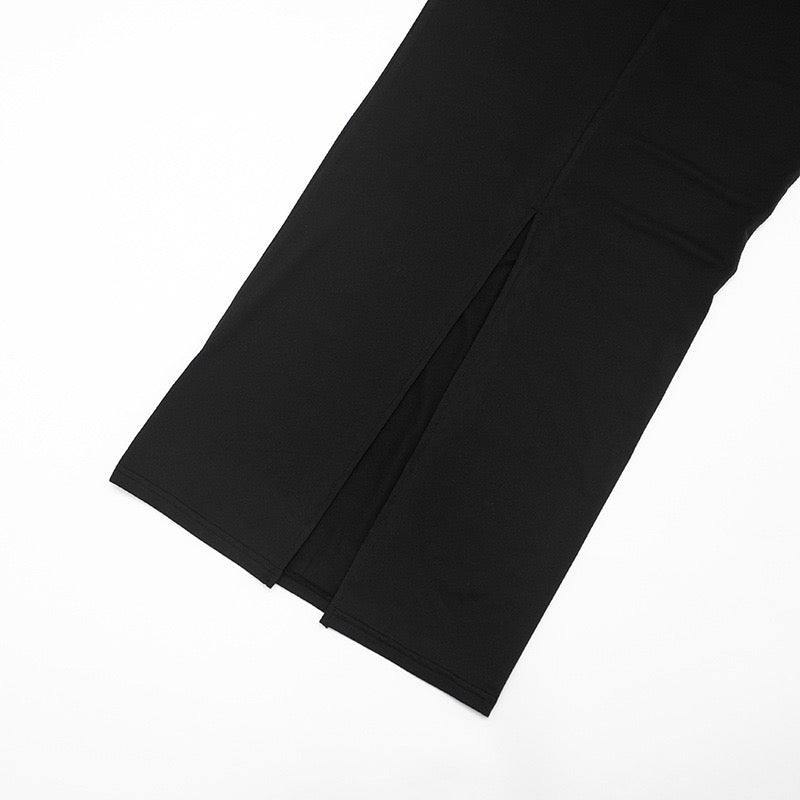 שמלת מקסי בעיצוב קיפולי סאטן - יולאן