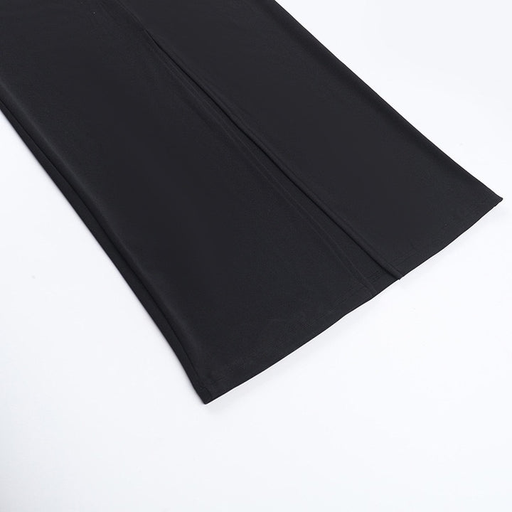 שמלת מקסי אלגנטית בעיצוב כתפיים חשופות בעיטור תחרה - תמרה