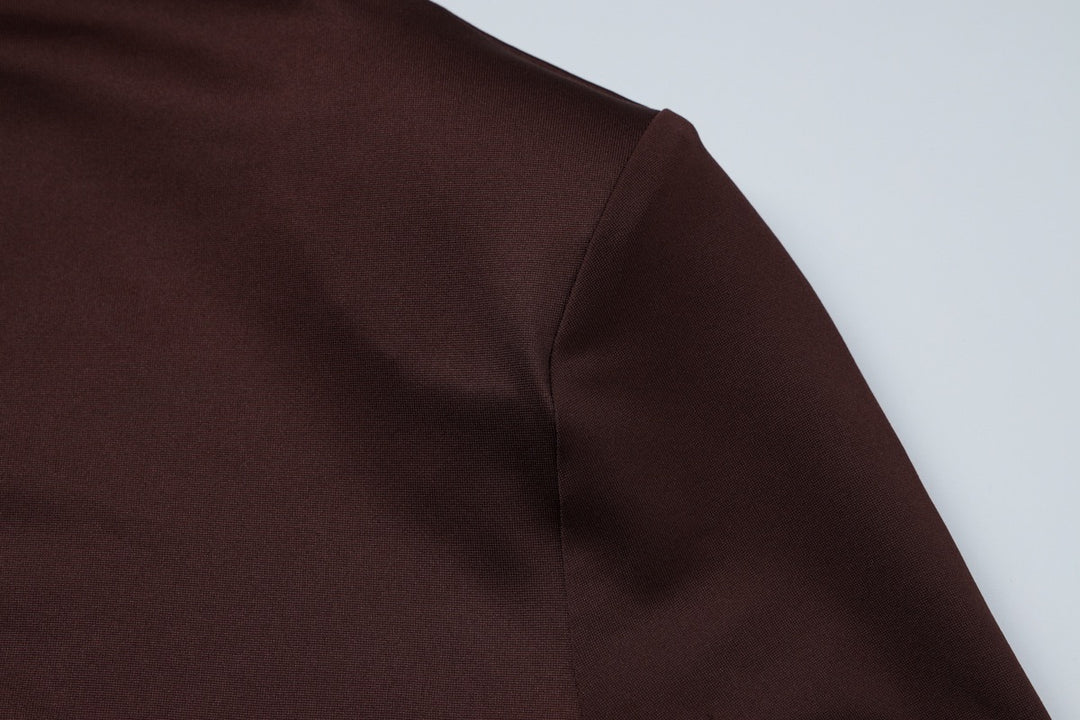 שמלת מקסי בעיצוב קיפולים ואבזם - בראל