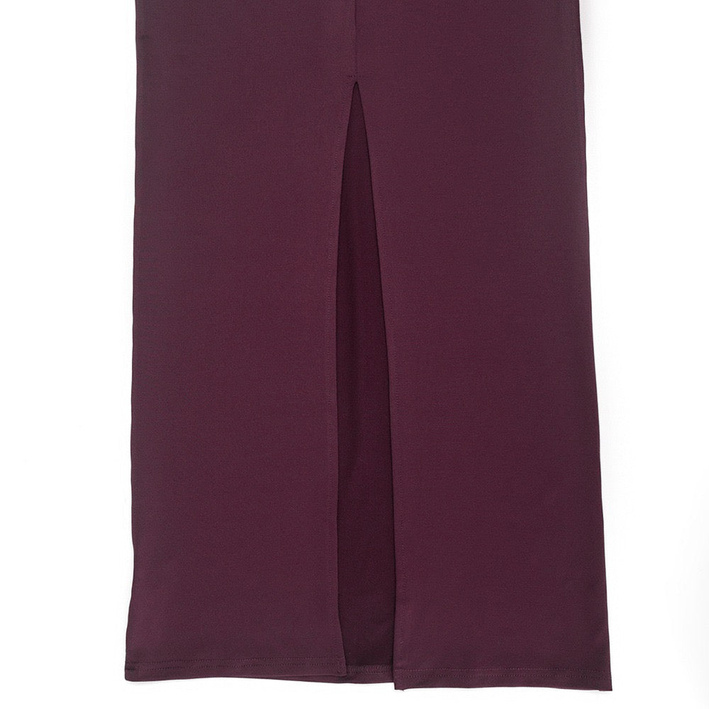 שמלת מקסי בעיצוב קיפולים - מורג